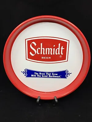 Vintage Schmidt Beer Tray The Beer That Grew With The Great Northwest • $53