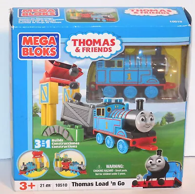 10510 THOMAS & Friends * Thomas Load N Go Mega Bloks Train NEW • $23.95