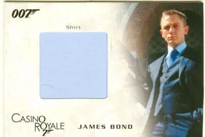 James Bond In Motion Single Costume Card SC01 James Bond • £39.99