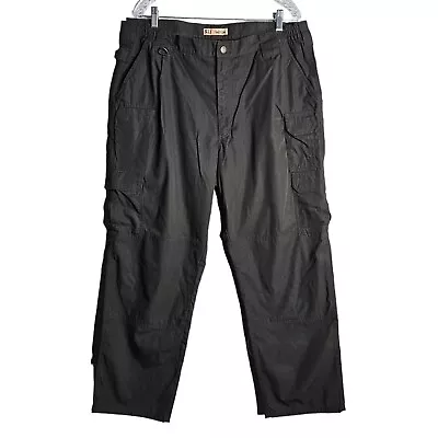 5.11 Tactical Pants Mens 40x30 Black Straight Leg Cargo Taclite Pro Workwear  • $24.95