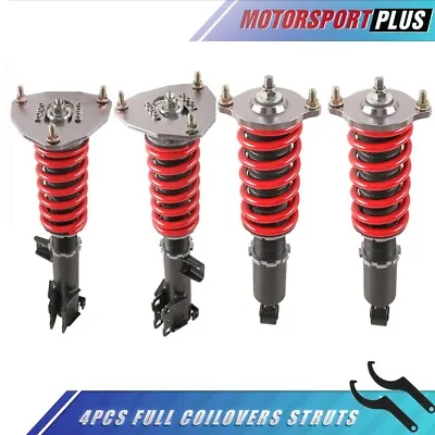 4X Front & Rear Full Coilover For 2000-2005 Mitsubishi Eclipse 3rd-Gen D53A/D52A • $235.79