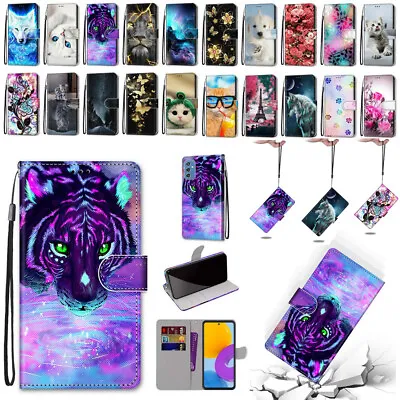 Case For Samsung Galaxy A21S A03 Core M52 M62 Magnetic Stand Wallet Phone Cover • £6.39