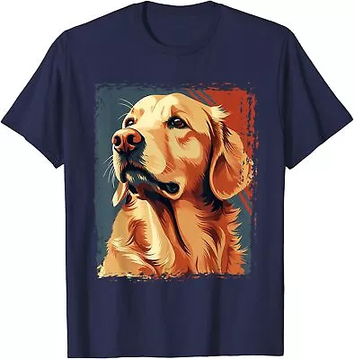 Golden Retriever Funny Dog Lovers Golden Fans Unisex T-Shirt • $19.99