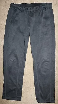 Nike Therma Fit Men's Warm Fleece Gray Jogging Running Pants Size L • $16.99