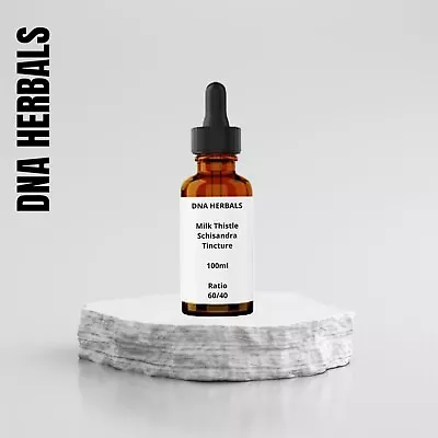 DNA HERBALS - Milk Thistle & Schisandra Tincture - 100ml • £16.81