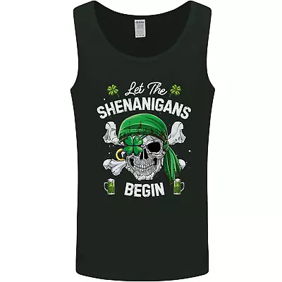 $12.32 • Buy St Patricks Day Let The Shenanigans Begin Mens Vest Tank Top