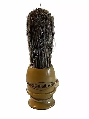 Vintage GILLETTE SHAVE / Shaving BRUSH Small Brush • $39.99