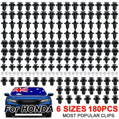 180X For HONDA Trim Panel Clips Bumper Grille Inner Splash Shields Rivets Screws • $14.75