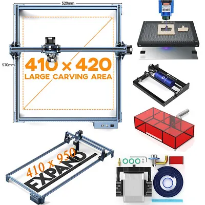 SCULPFUN S9 90W Laser Engraver DIY CNC Engraving Machine Cutter Or Accessories • £71.99