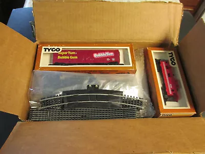 Vintage 1983 TYCO HO Scale Bubble Yum Train Set New In Box Rare Find COMPLETE!!! • $255