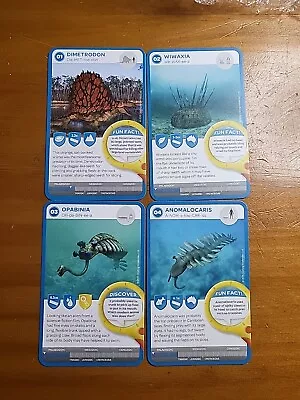 Woolworths Ancient Animals🏆#1234 - 4 CARDS🏆FREE POST • $3