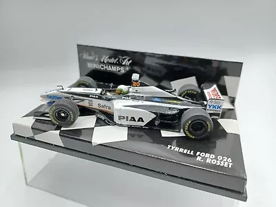 Minichamps /f1 1998 Tyrrell Ford 026   - R  Rosset - 1/43 Scale Model Car • $24.87