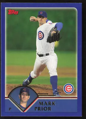 2003 Topps Chrome #176 Mark Prior Refractors #/699 • $1.79