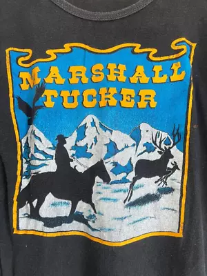 1970s Outlaw Country Marshall Tucker Band Shirt Black Unisex S-5XL • $14.99