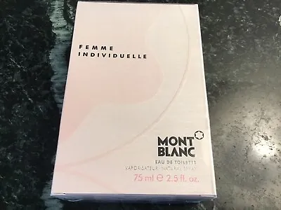 Montblanc Femme Individuelle 75 Ml Eau De Toilette For Women • $26