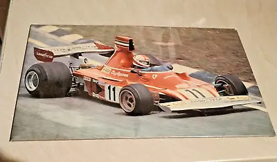 Vintage Clay Regazzoni 1975 Ferrari F1 Picture 44 X 27cm GRAND PRIX F1 • £14.99