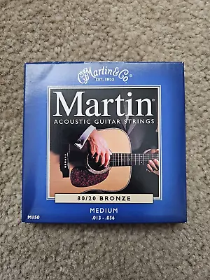 Martin 80/20 Bronze Acoustic Guitar Strings M150 Medium • $10.49