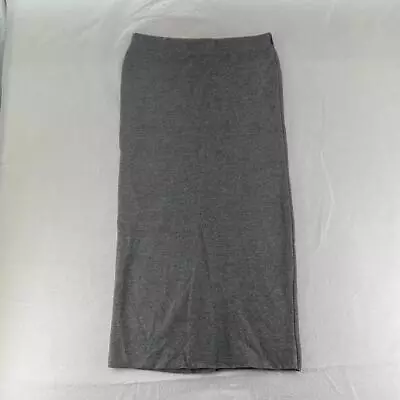 NWT Zara Pencil Skirt Gray Womens Size M Midi Calf Length Warm • $19