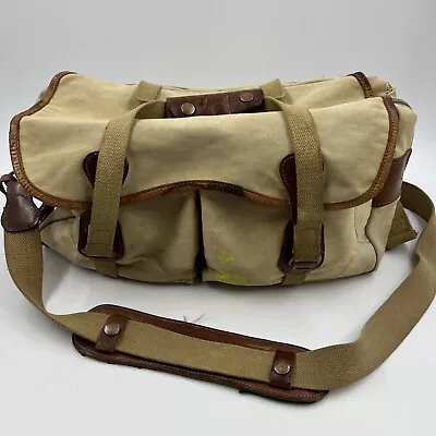 Vintage Banana Republic British Correspondent's Camera Bag Rubber Treated Cotton • $99.99