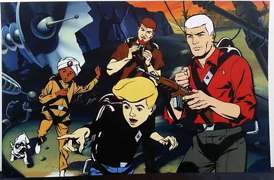 JONNY QUEST GANG PRINT Hanna Barbera Race Bandit • $20.99