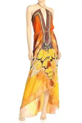 $429 SHAHIDA PARIDES Luxury Wedding Dress Plunge Neck Multi Way Butterfly S M L • $209.99