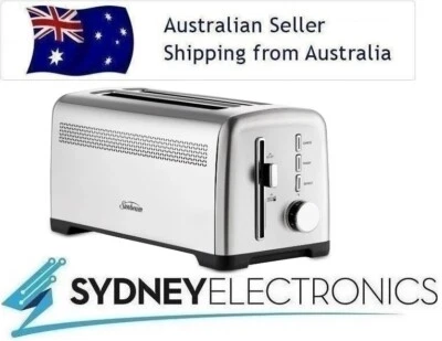 $62.20 • Buy Sunbeam Fresh Start 4 Slice Toaster- 9 Browning Settings/ Extra Long Slots