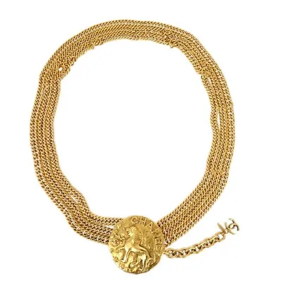 Chanel Lion Chain Belt Gold Small Good 23/6088 151963 • £925.23