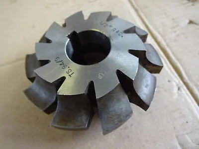 B & H LTD 3 1/2  X 1/2  Radius X 1  Bore Horizontal Milling Cutter • £48