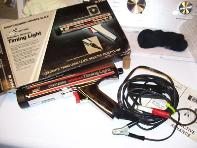 $69.99 • Buy Vintage Sears Timing Light W Dial Ford Gm Chevy Rat Hot Street Rod 72 Gmc Truck