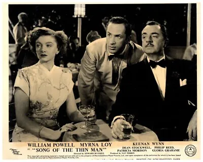 Song Of The Thin Man Original Lobby Card Myrna Loy William Powell Keenan Wynn • $29.99