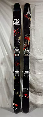 Atomic Ritual 182cm 137-103-123 Twin-Tip Rocker Skis Salomon STH 13 Bindings • $179.95