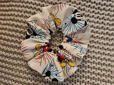  Handmade Hair Scrunchie Mickey Mouse  Theme • $3