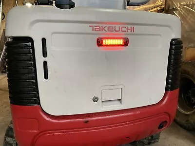 £25.99 • Buy Red LED Light Will Fit: Takeuchi Digger Or Excavator TB135 TB145 TB230 TB016