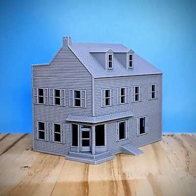 N Scale - York Pennsylvania Corner Store And Apartment - 1:160 Scale Building • $23
