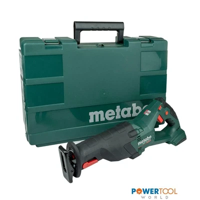 £178.95 • Buy Metabo SSE 18 LTX BL Brushless Sabre Saw Body Only In Carry Case
