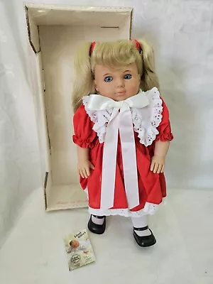  Lissi Puppin 17  Cloth Vinyl Doll Sunshine Toys Made West Germany Heather  1986 • $7.99