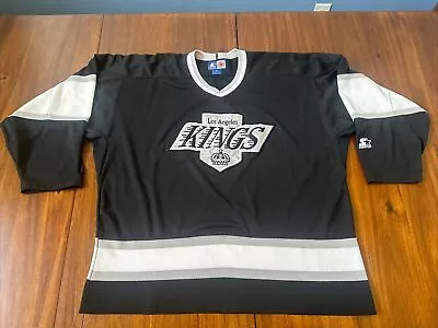 Los Angeles Kings Starter NHL Jersey Size XL Vintage • $49.99