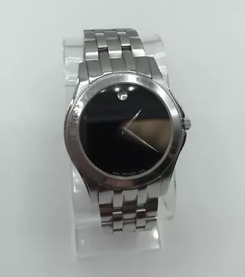 Movado Museum 40mm Stainless Steel 01.1.14.1001 Wristwatch #3 • $249.99