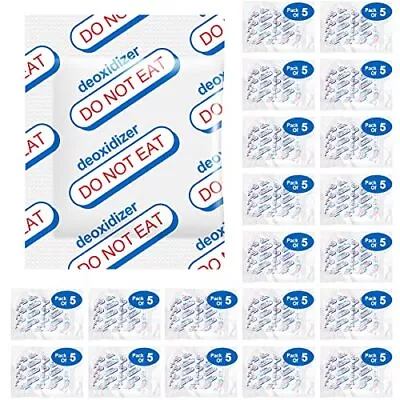 400Cc Oxygen Absorbers For Food Storage - 100 Count (10X Packs Of 10) - For Long • $13.66
