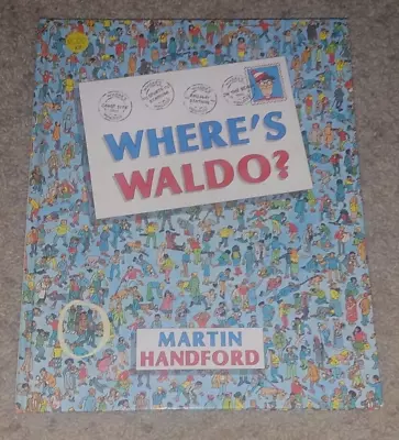 Vintage Where's Waldo By  Martin Handorf Hardcover 1987 1st US Edition • $18.74