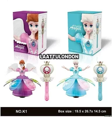Snow Dancing Doll Toy  Flashing Singing And Rotating X-MAS GIFT UK • £13.99