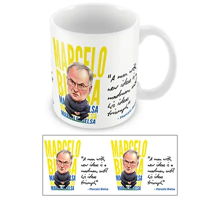 £6.99 • Buy Marcelo Bielsa Leeds Utd Legend Manager Printed Quote Mug Cup Choice Of Design