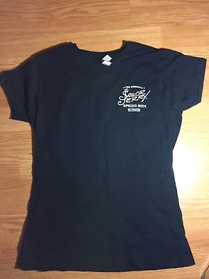 Sailor Jerry Spiced Rum Tattoo T-Shirt  My Work Speaks For Itself  Ladies Medium • £9.64