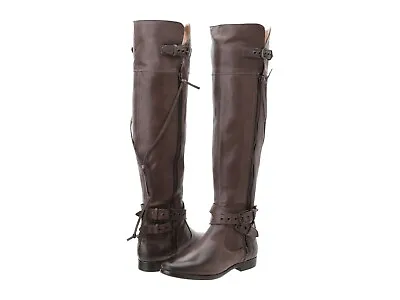 NIB UGG Australia Collection Nicoletta Brownover Knee Boots Women's Size 7 • $450