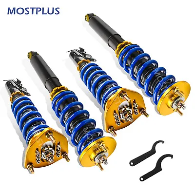 4PCS Adjustable Height Coilovers Struts Assembly For 1989-1994 Nissan S13 240SX • $209.98