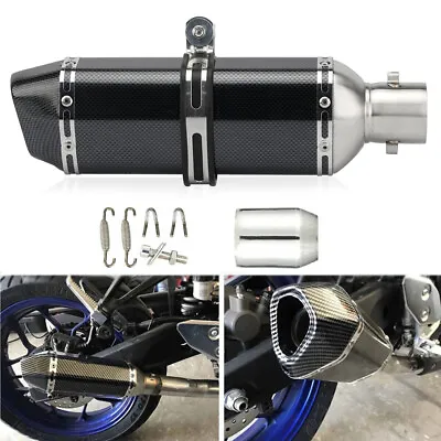 38-51mm Universal Motorcycle ATV Exhaust Muffler Tail Pipe DB Killer Silencer US • $40.28