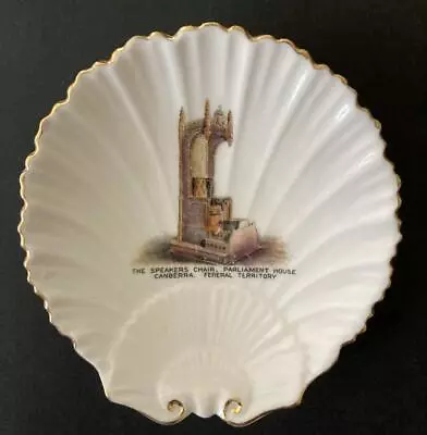 Lovely Vintage Shelley Dish Of The Speaker's ChairOld Parliament House Canberra • $42.50