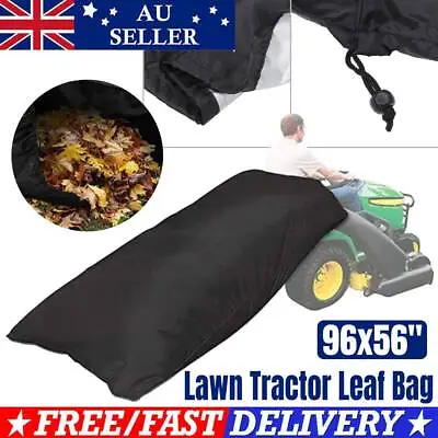 $19.88 • Buy Lawn Tractor Leaf Bag Mower Catcher Grass Sweeper Rubbish Bag 96 X56  210D