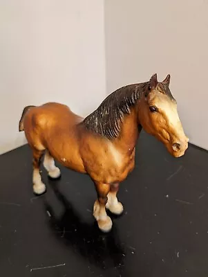 Vintage Breyer Traditional 10  Brown Clydesdale Mare Made In The USA  • $25