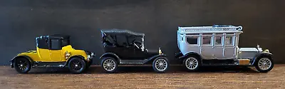 Vintage Corgi Car 1910 Renault 1915 Fort Model T 1912 Rolce Royce • $29.99